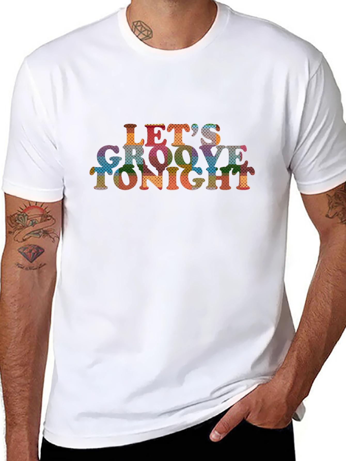 Lets Groove Tonight Graphic Tee
