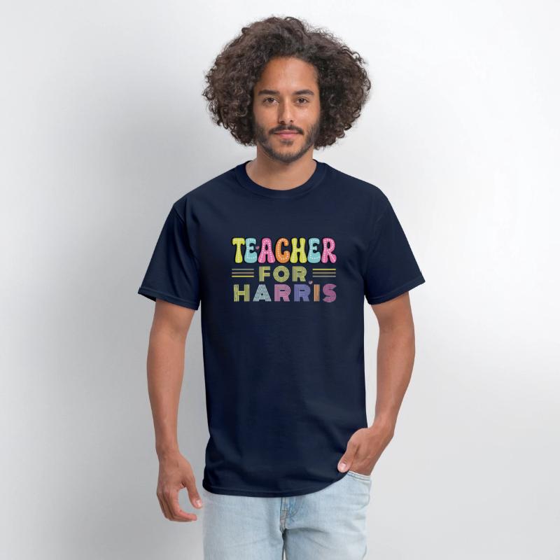 Teacher For Harris US President Election Design