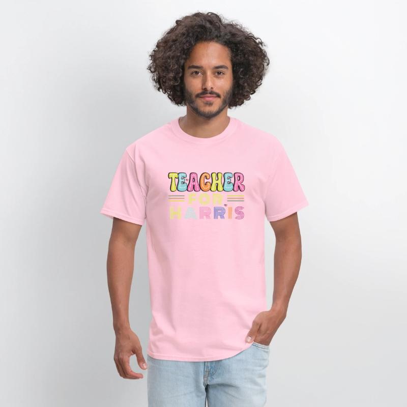 Teacher For Harris US President Election Design