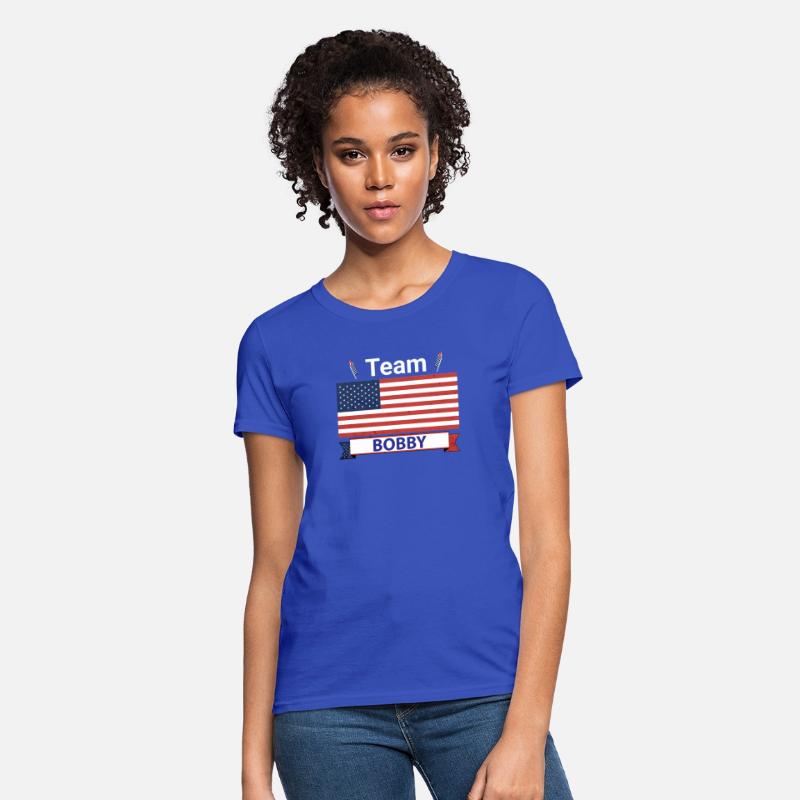 Team Bobby USA American Flag Stars Strip