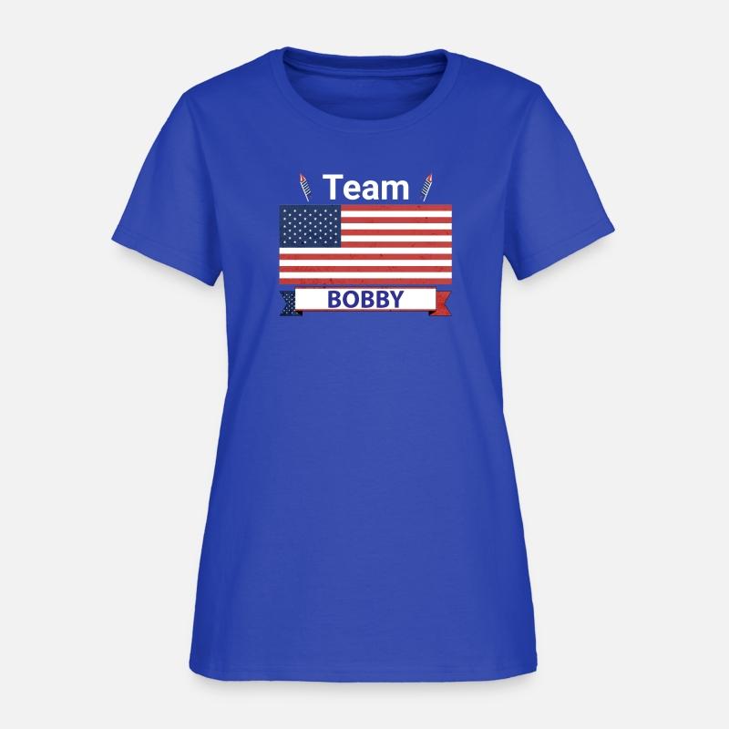 Team Bobby USA American Flag Stars Strip