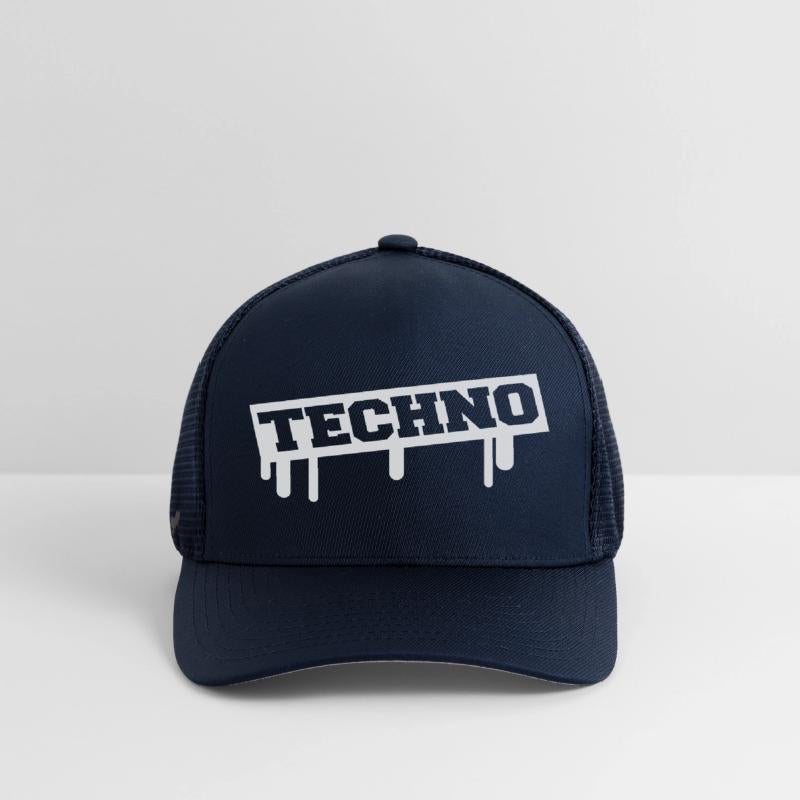 Techno Music Love Graffiti Stamp Quote Party Logo