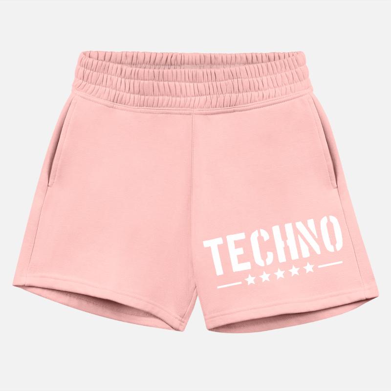 Techno Music Love Letters Quote Dance Party Logo