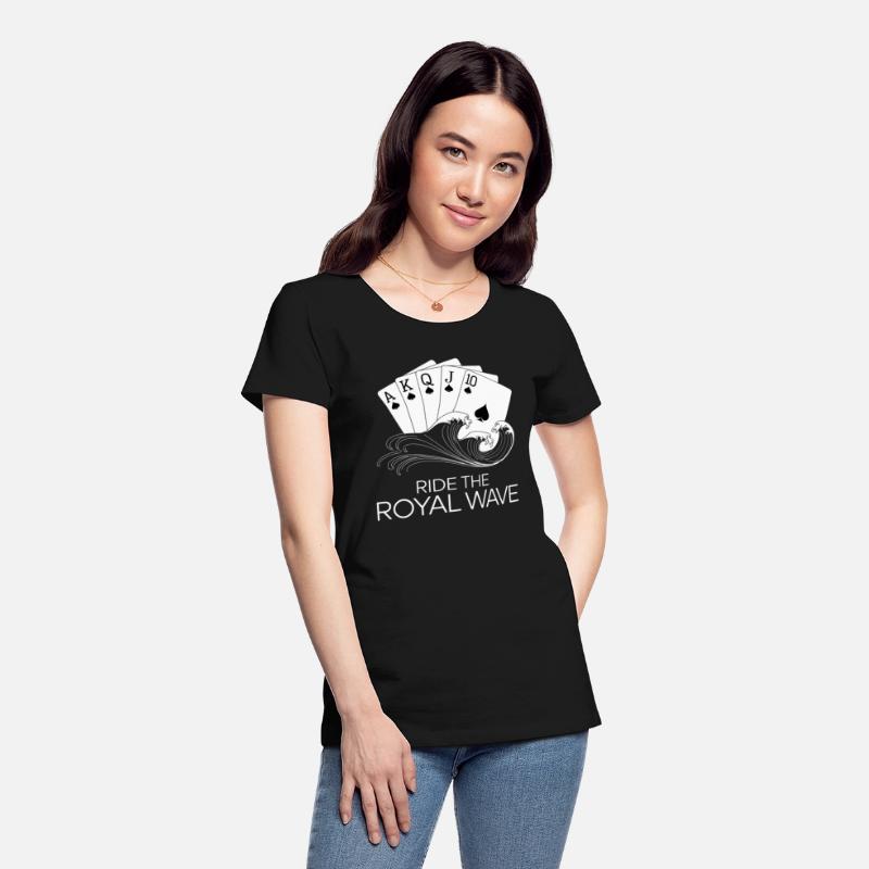 Texas Hold'em Ride The Royal Wave Poker Apparel
