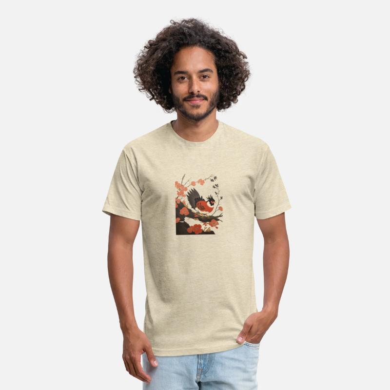 The Bird on the Cherry Blossom Tree T-Shirt