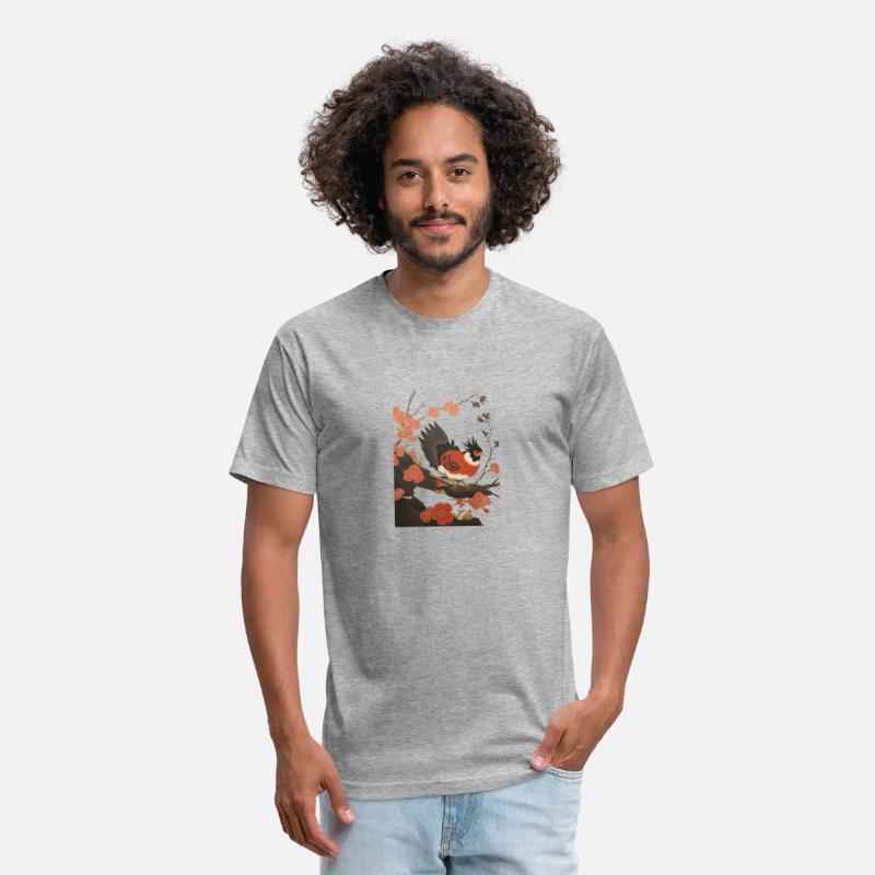 The Bird on the Cherry Blossom Tree T-Shirt
