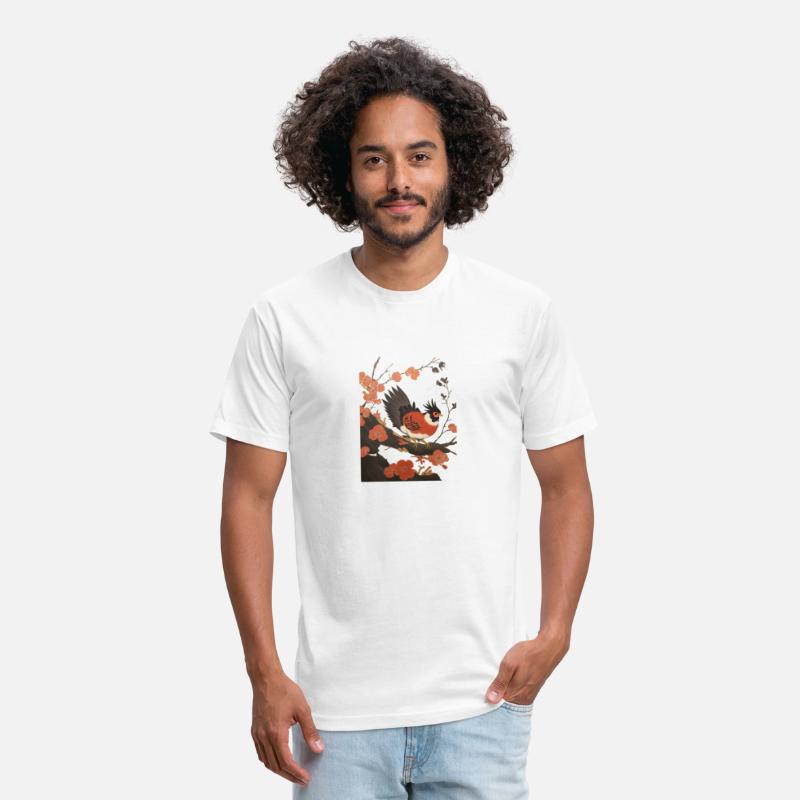 The Bird on the Cherry Blossom Tree T-Shirt