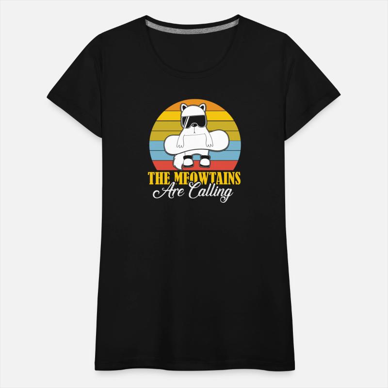 The Meowtains Are Calling Mountains Ski Cat