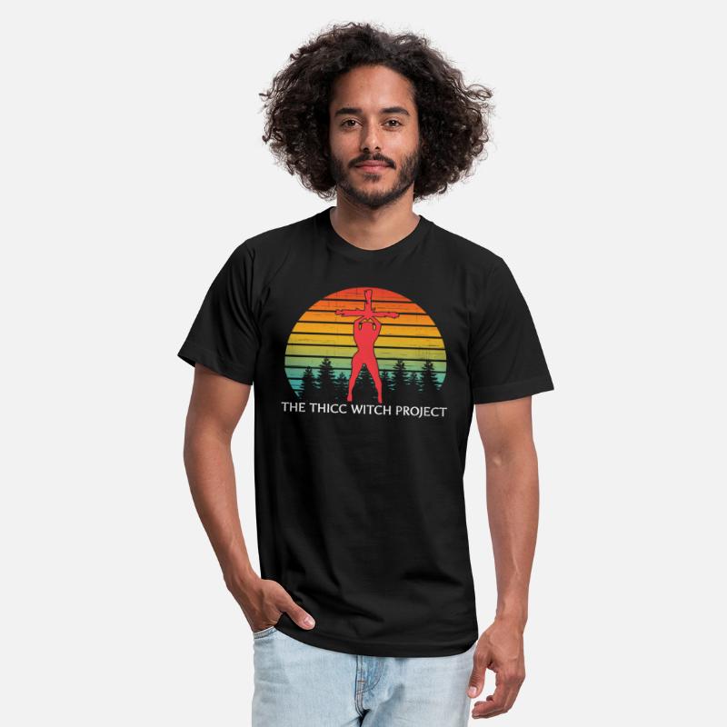 The Thicc Witch Project Funny Retro Apparel