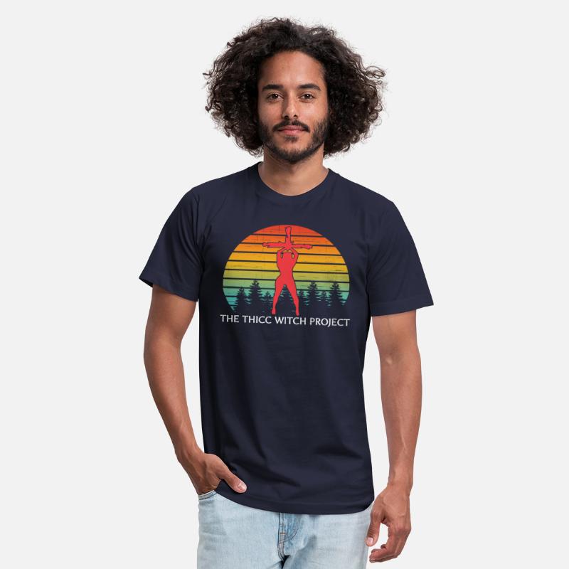 The Thicc Witch Project Funny Retro Apparel