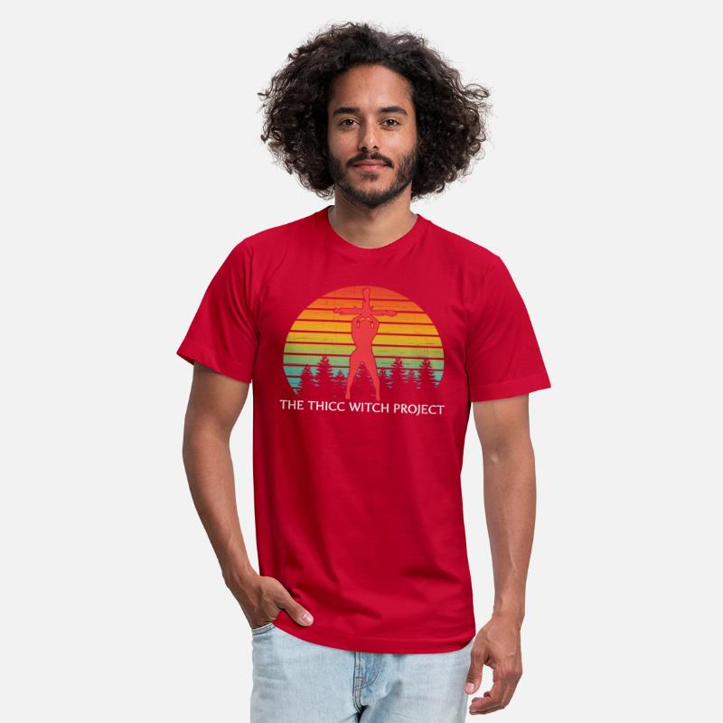 The Thicc Witch Project Funny Retro Apparel
