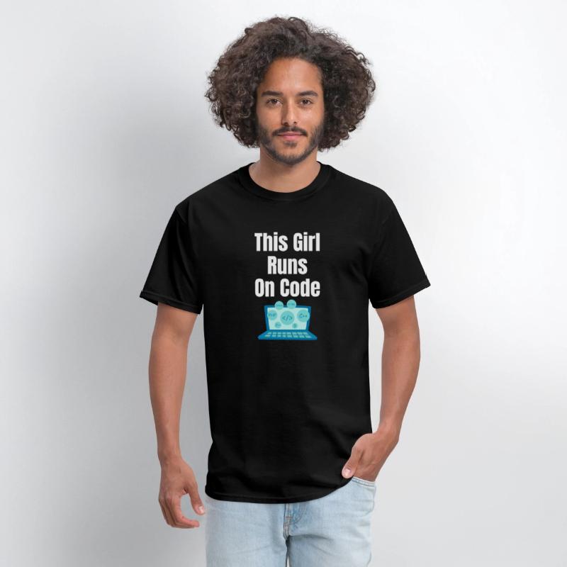 This Girl Runs On Codes Programmer Computer