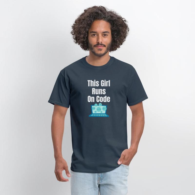 This Girl Runs On Codes Programmer Computer