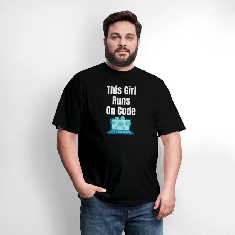 This Girl Runs On Codes Programmer Computer