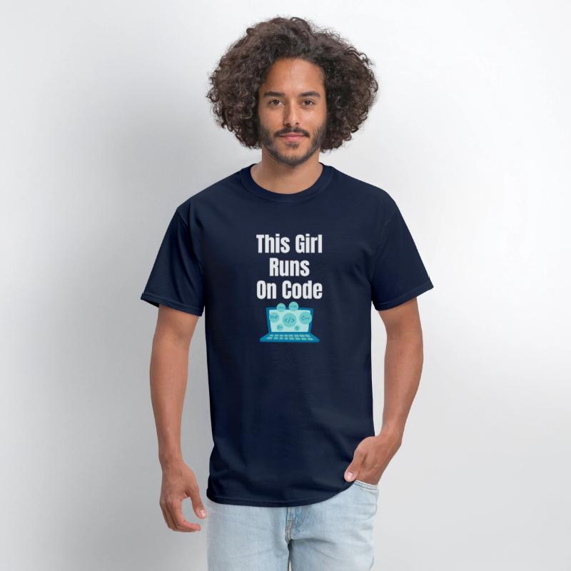 This Girl Runs On Codes Programmer Computer