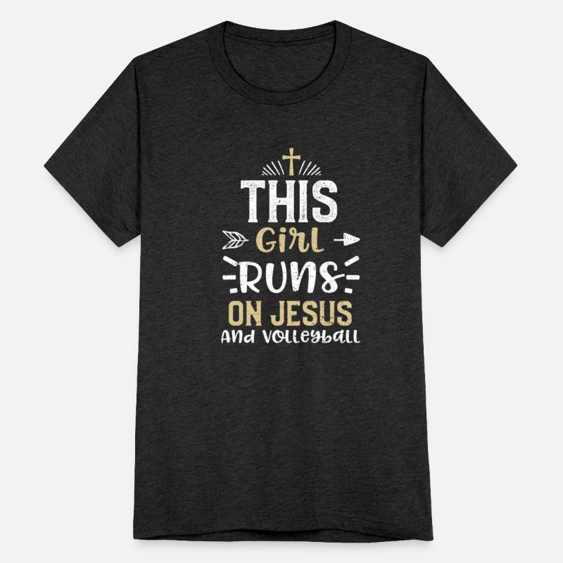 This Girl Runs On Jesus And Full...