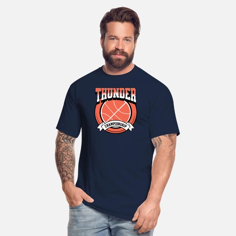 Thunder Hoops Ballers Sports Emblem Art