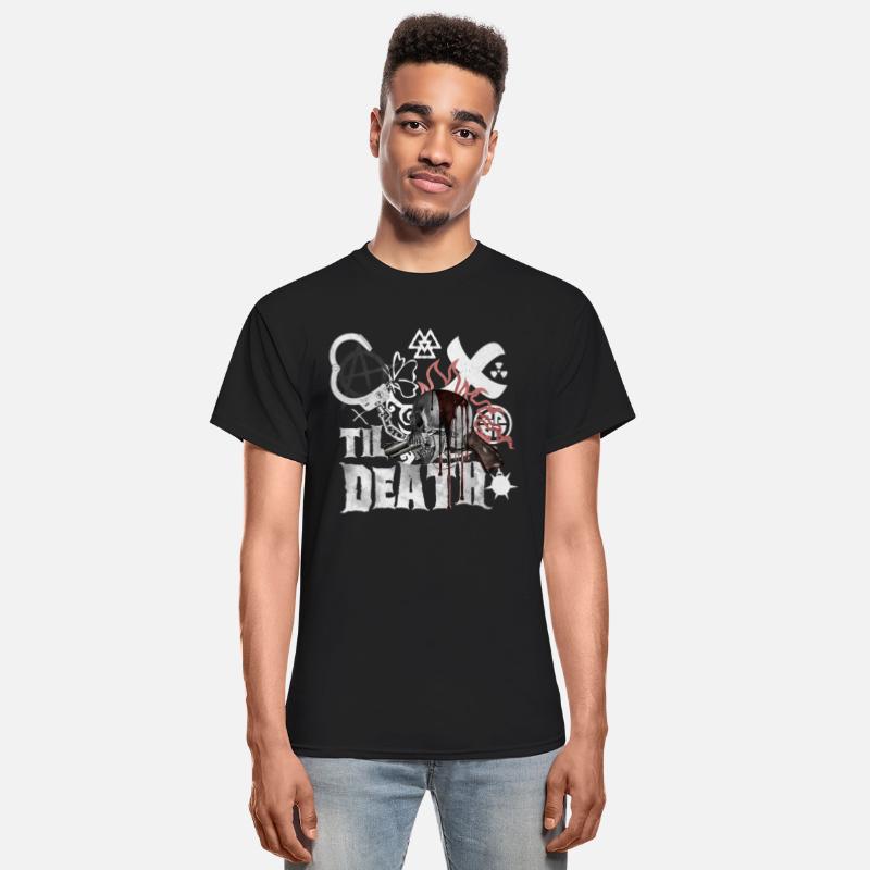 Til Death Skull T-Shirt | Rock Bachelor Party Desi