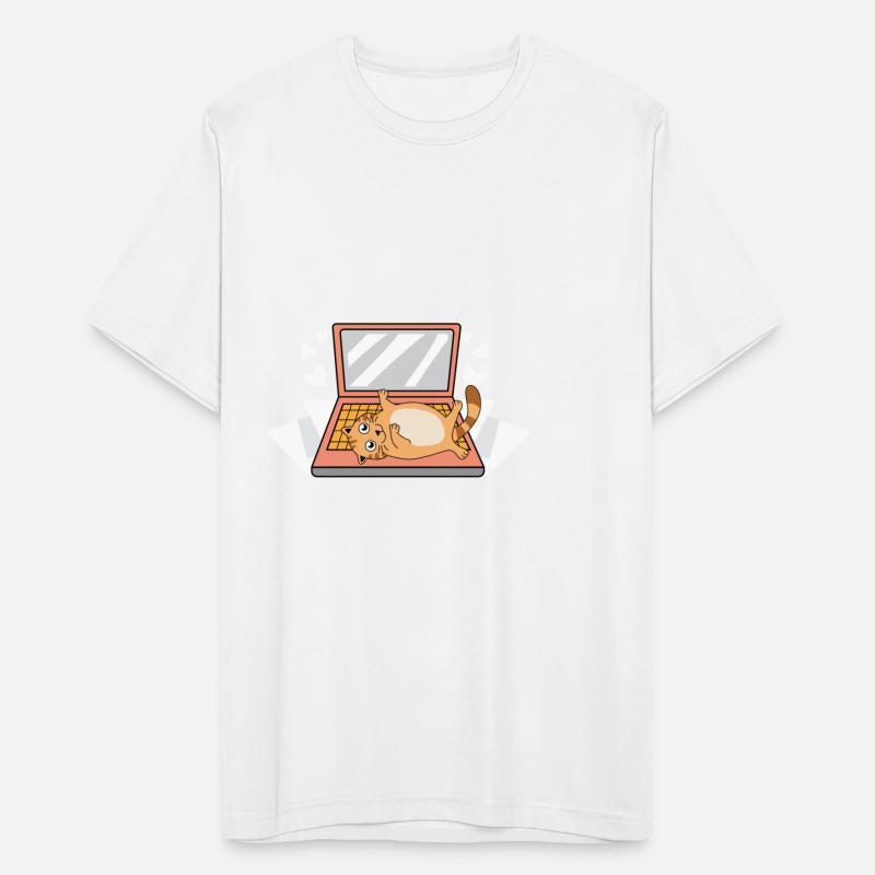 Tired Cat Techie Person Gift