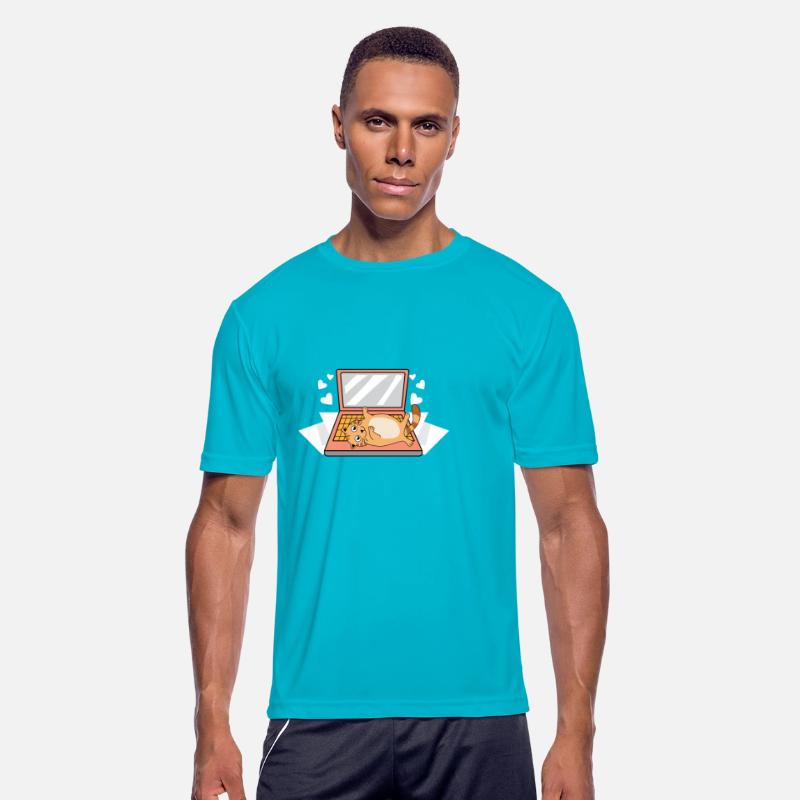 Tired Cat Techie Person Gift