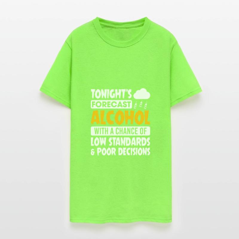 Tonight's Forecast Alcohol With A Chance Standards