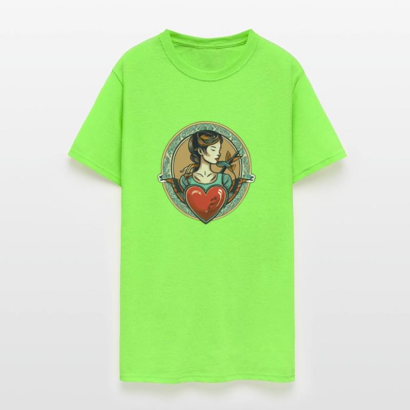 Traditional Tattoo-Inspired T-Shirt Designs