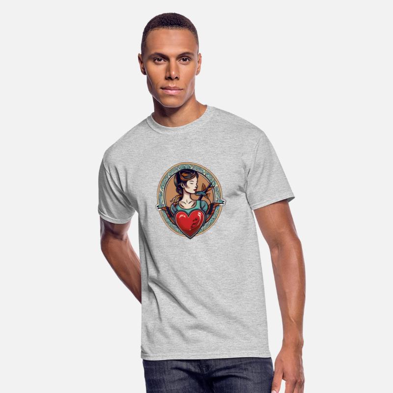 Traditional Tattoo-Inspired T-Shirt Designs