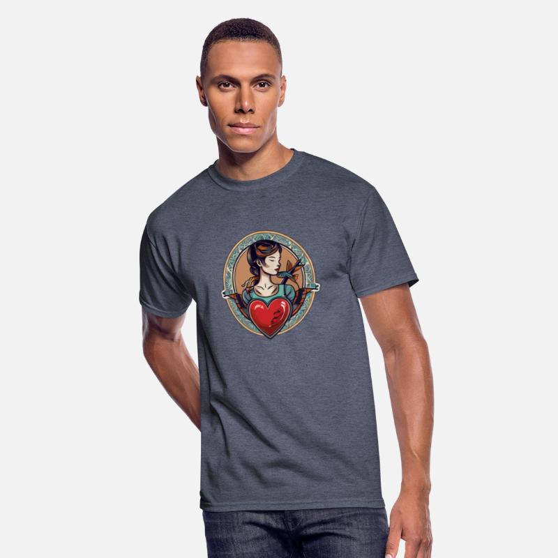 Traditional Tattoo-Inspired T-Shirt Designs