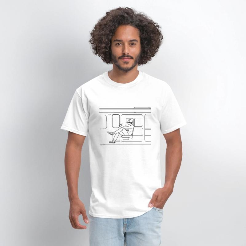 Train Lover Line Art