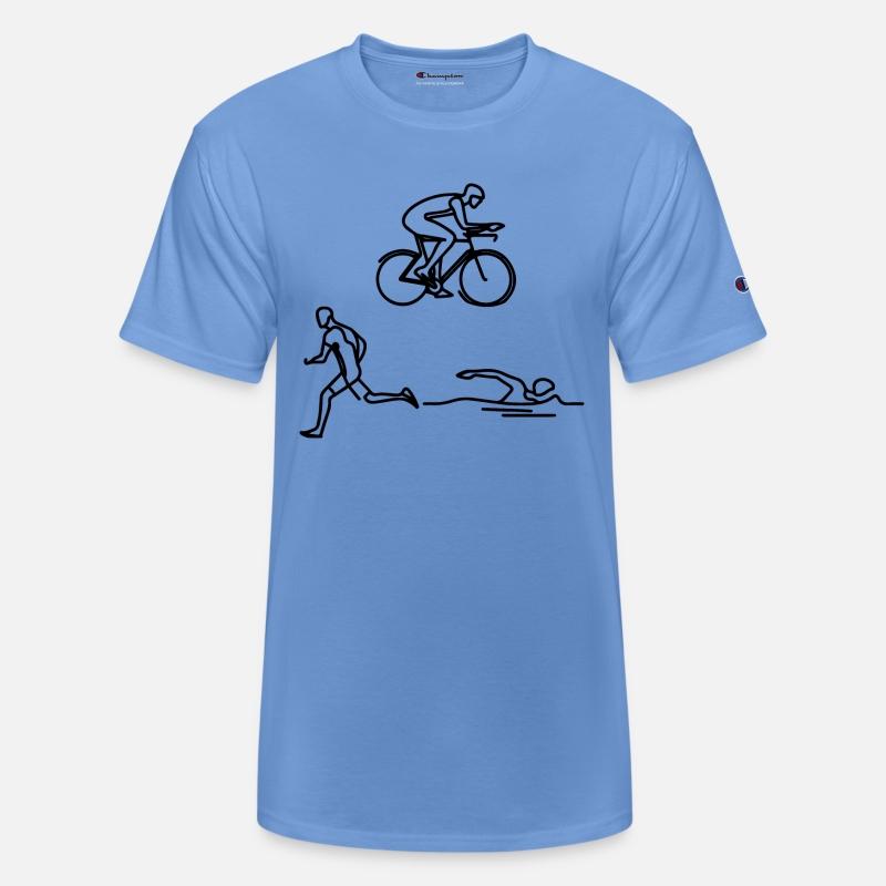 Triathlet Drawing