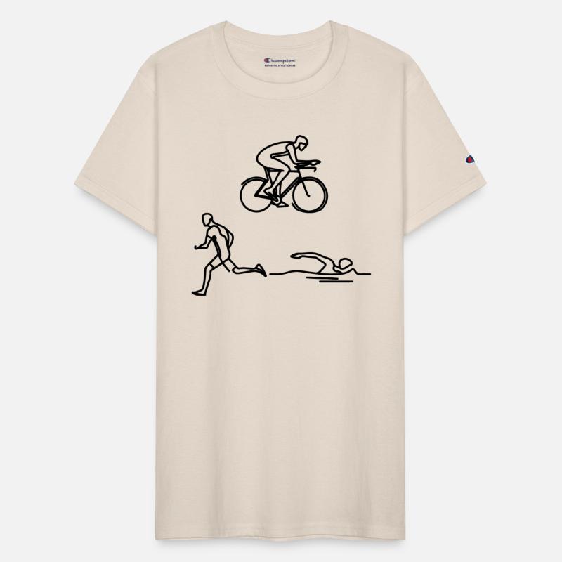 Triathlet Drawing