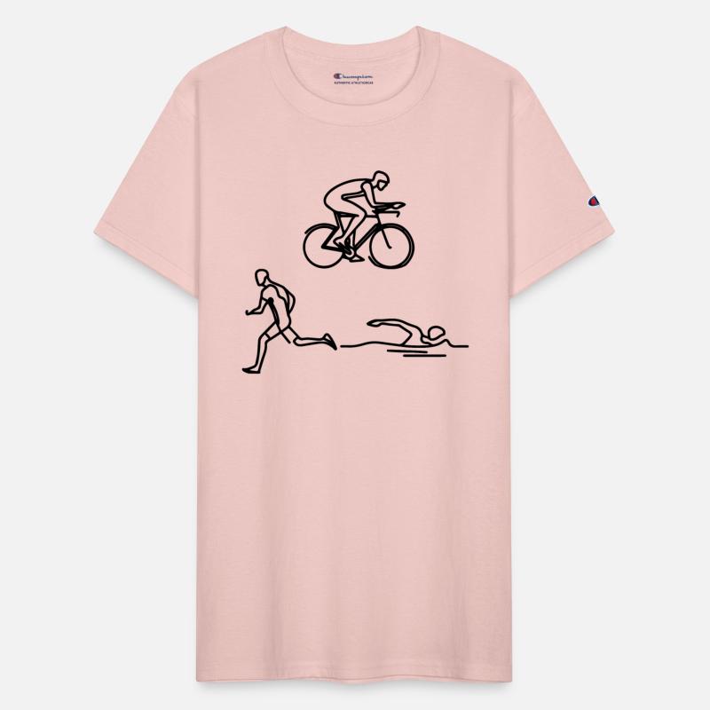 Triathlet Drawing