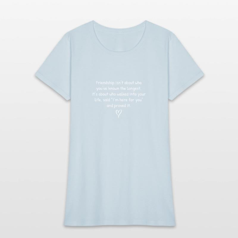 True Friendship Quote Heartfelt Message Gift Idea