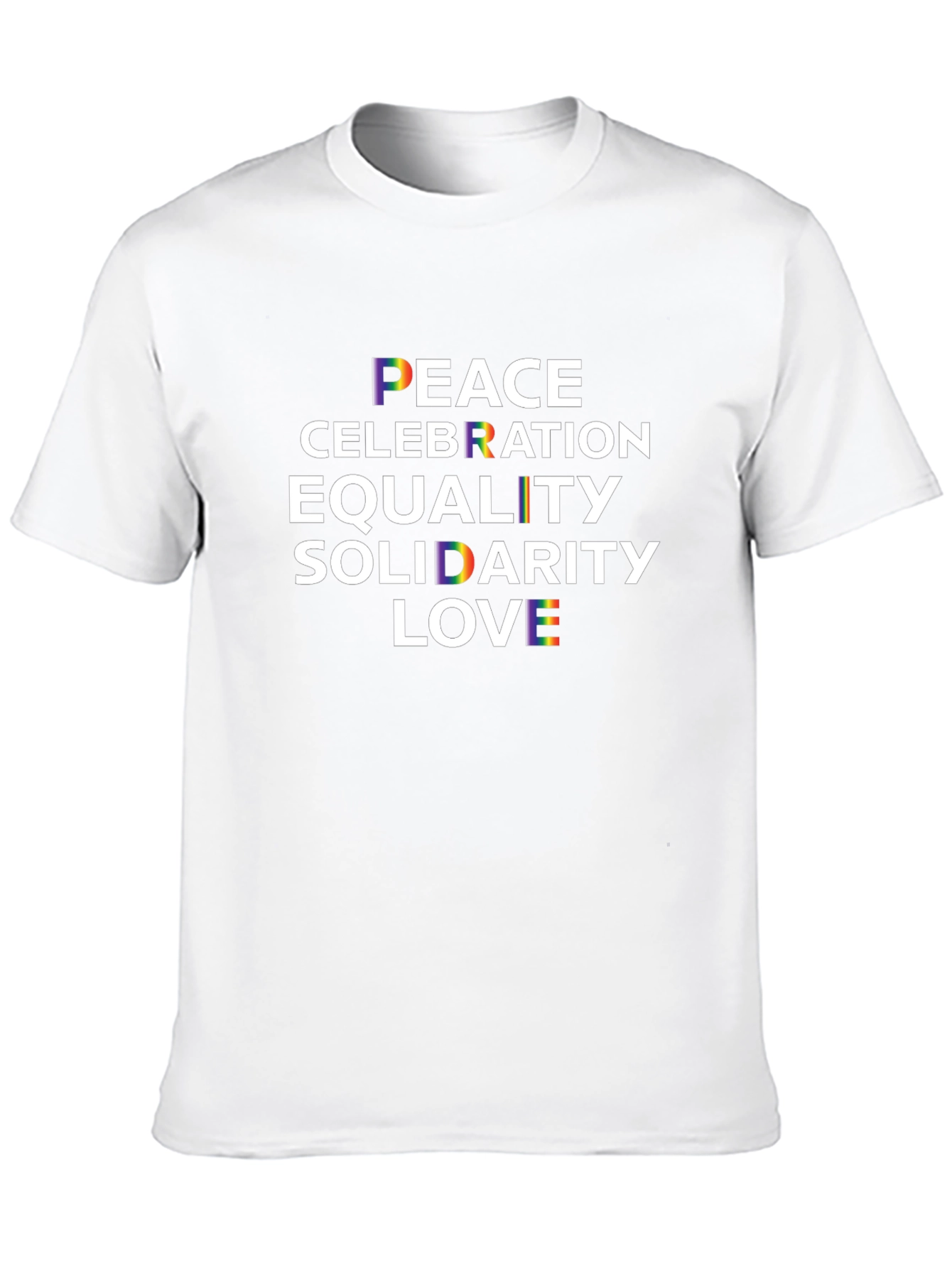 Pride Peace Love Equality T-Shirt