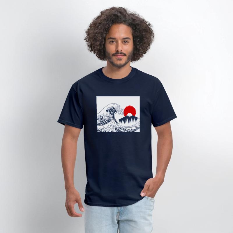 Tsunami Wave Fujiyama