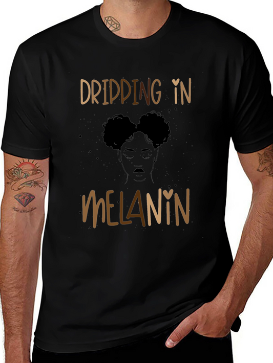 Dripping in Melanin Graphic Tee
