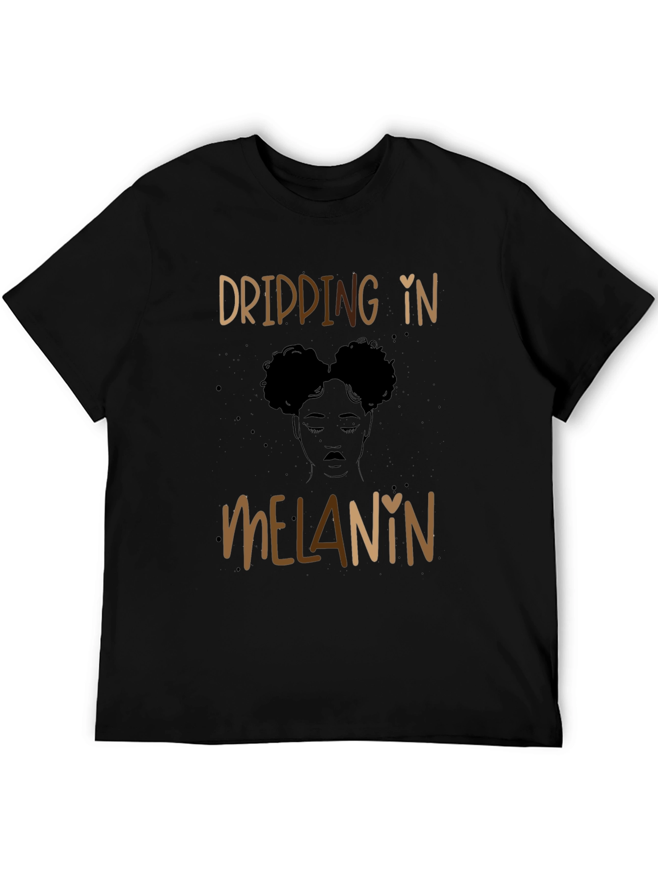 Dripping in Melanin Graphic Tee