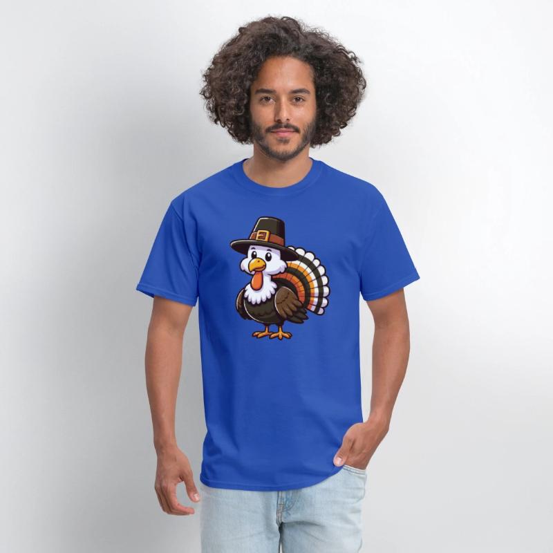 Turkey Thanksgiving With Pilgrim Hat