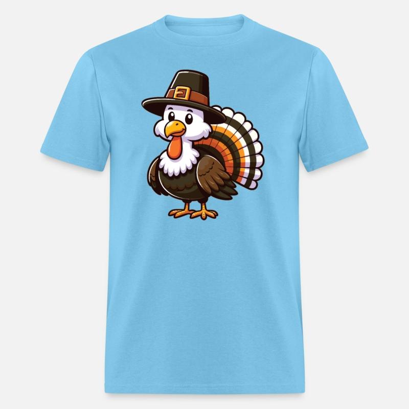 Turkey Thanksgiving With Pilgrim Hat