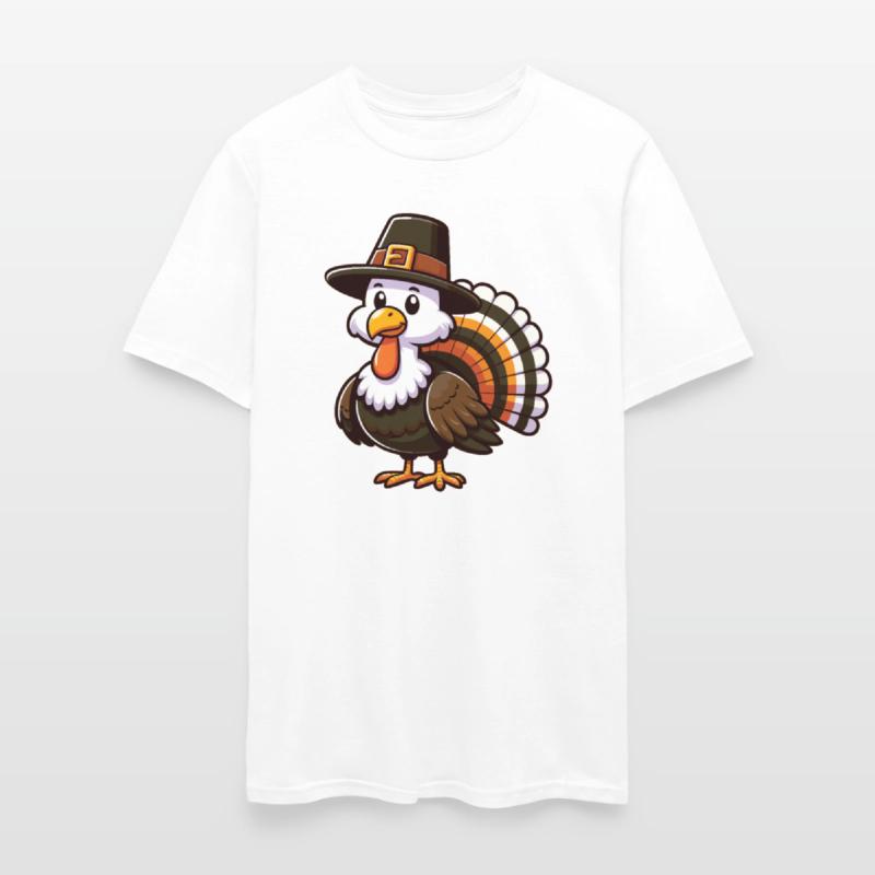 Turkey Thanksgiving With Pilgrim Hat