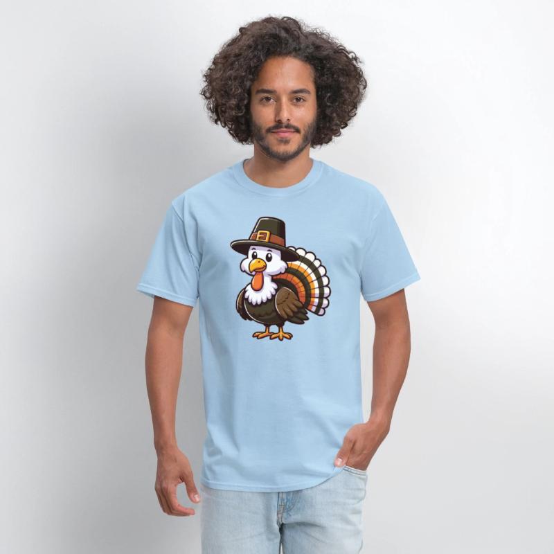Turkey Thanksgiving With Pilgrim Hat