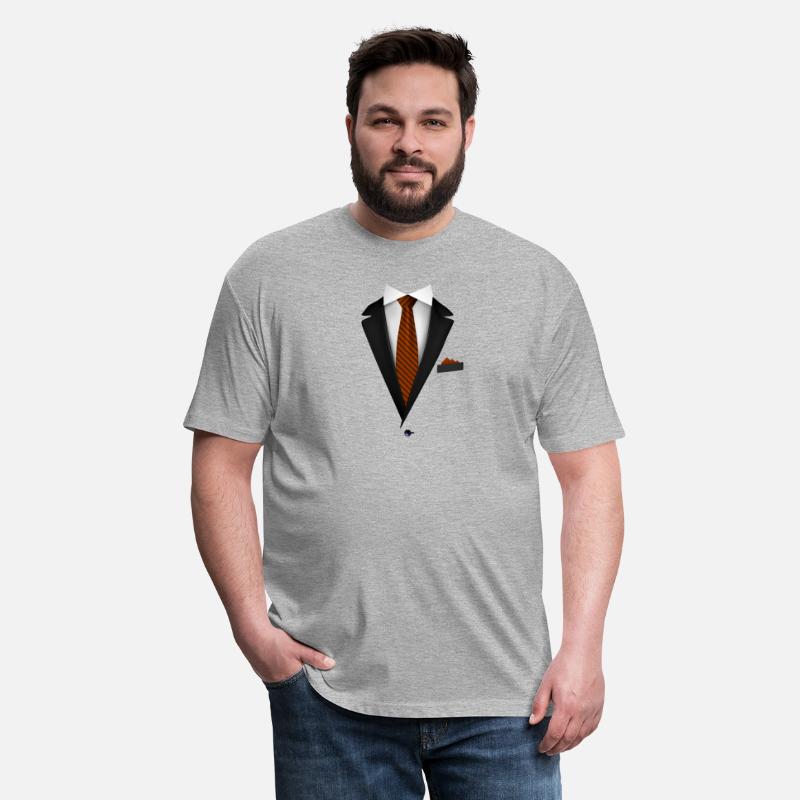 Tuxedo with a OrangeTie For Weddings And Special