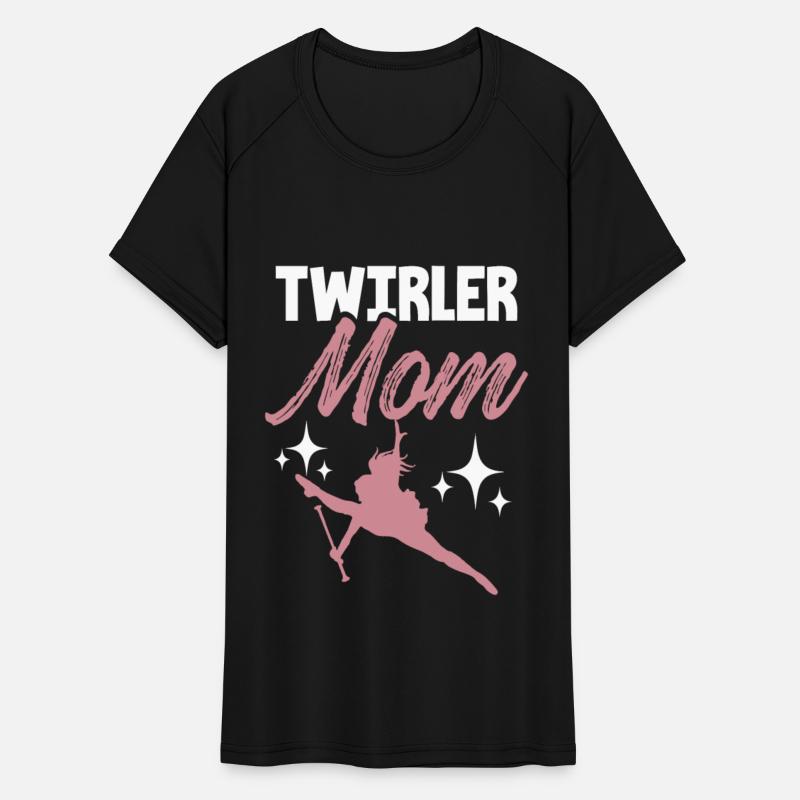 Twirler Mom Baton Twirl Mother Majorette Twirling