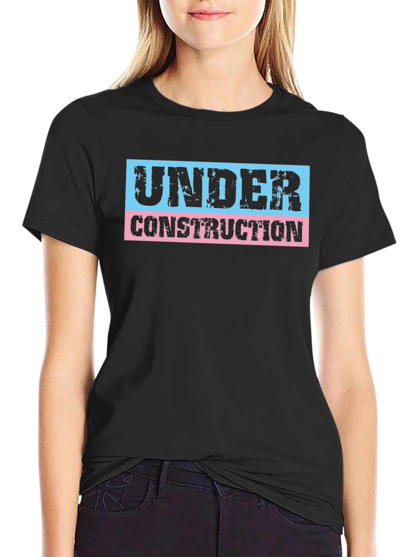 Under Construction Transgender Pride T-Shirt