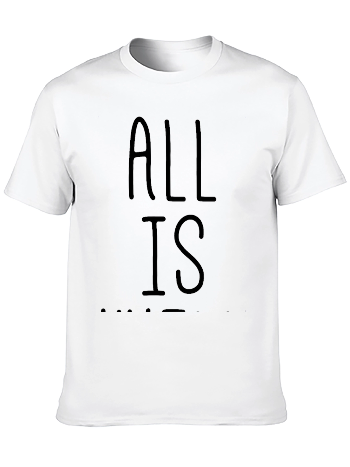 All Is To Good T-Shirt - Black