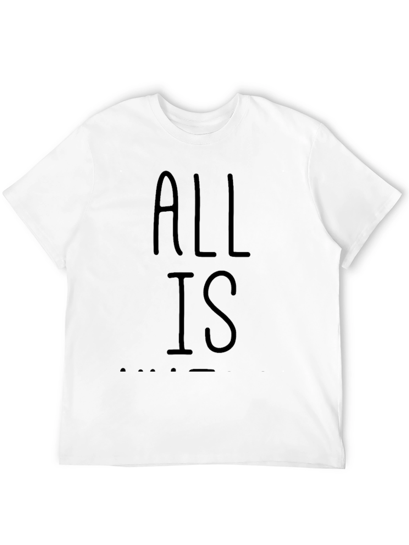 All Is To Good T-Shirt - Black