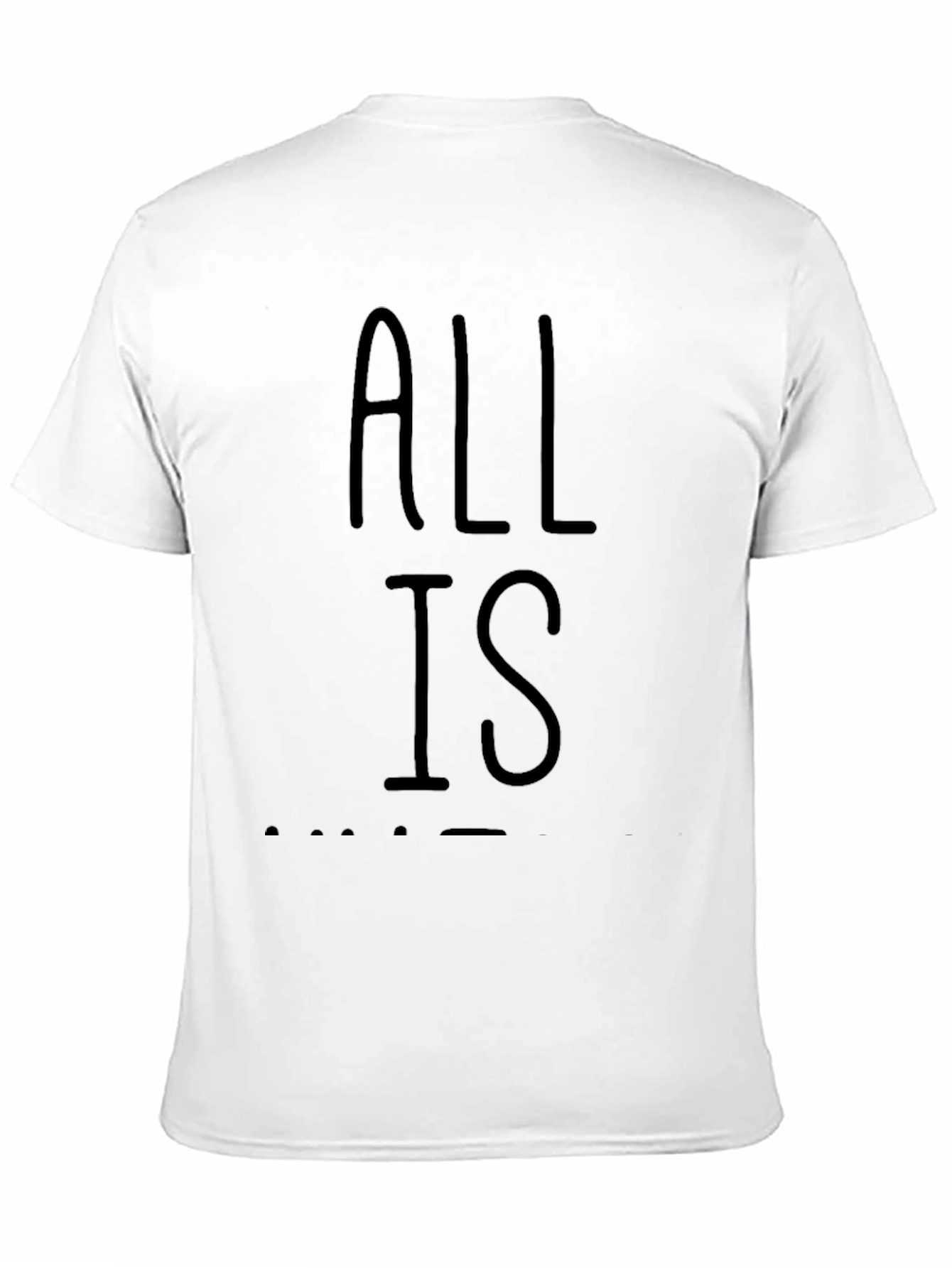 All Is To Good T-Shirt - Black