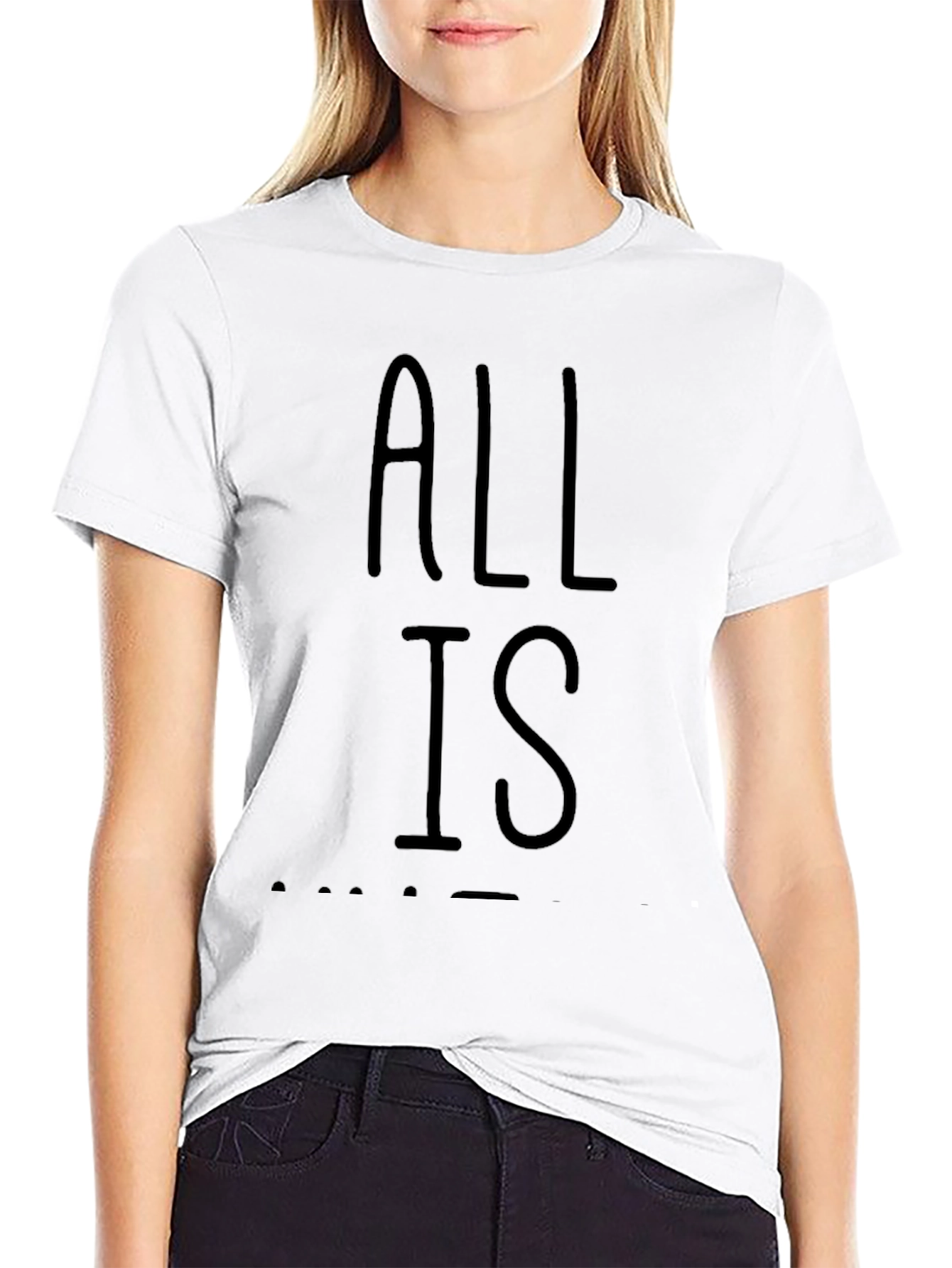 All Is To Good T-Shirt - Black