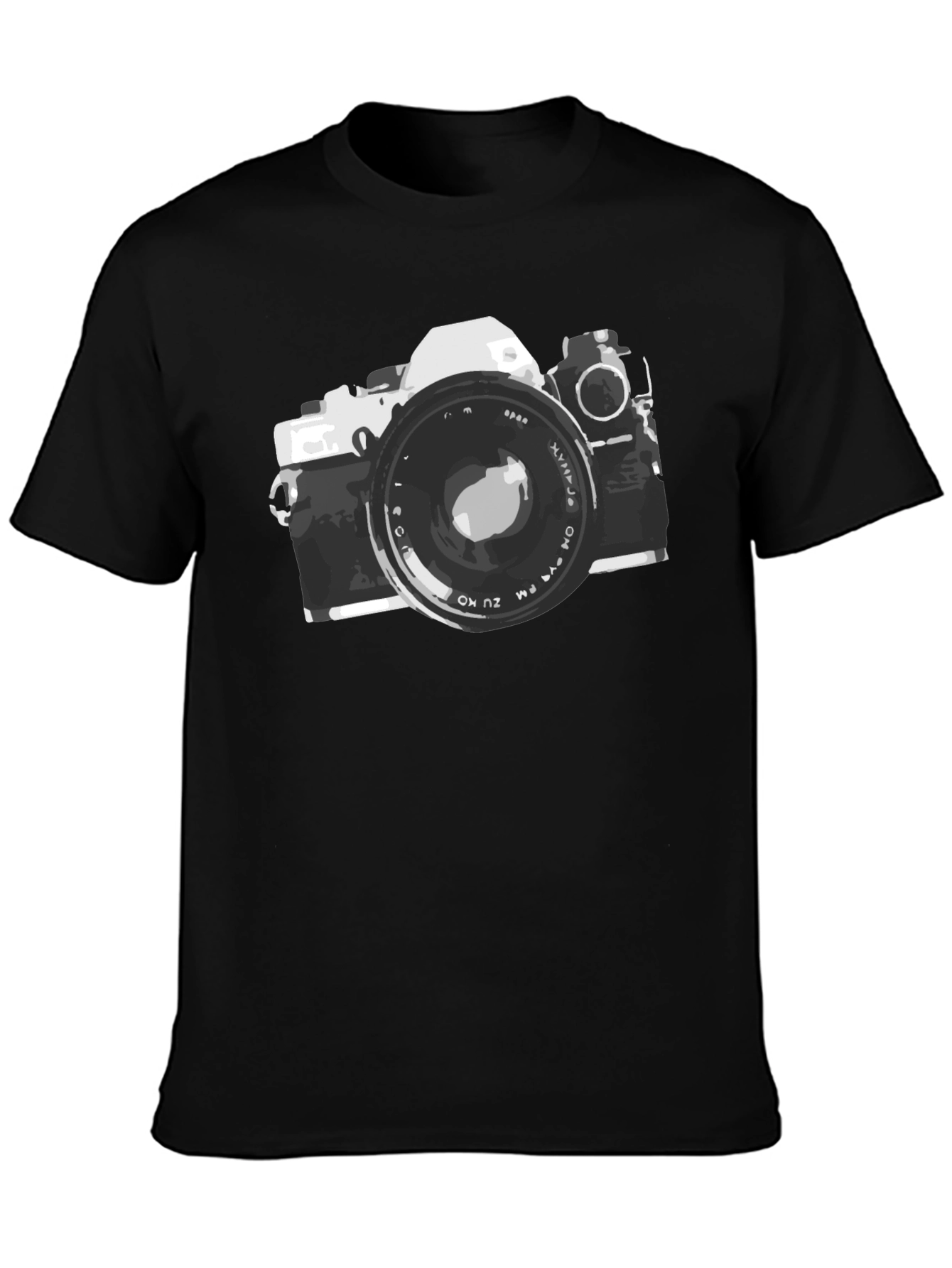 Retro Camera Graphic Tee - Classic Photography Style