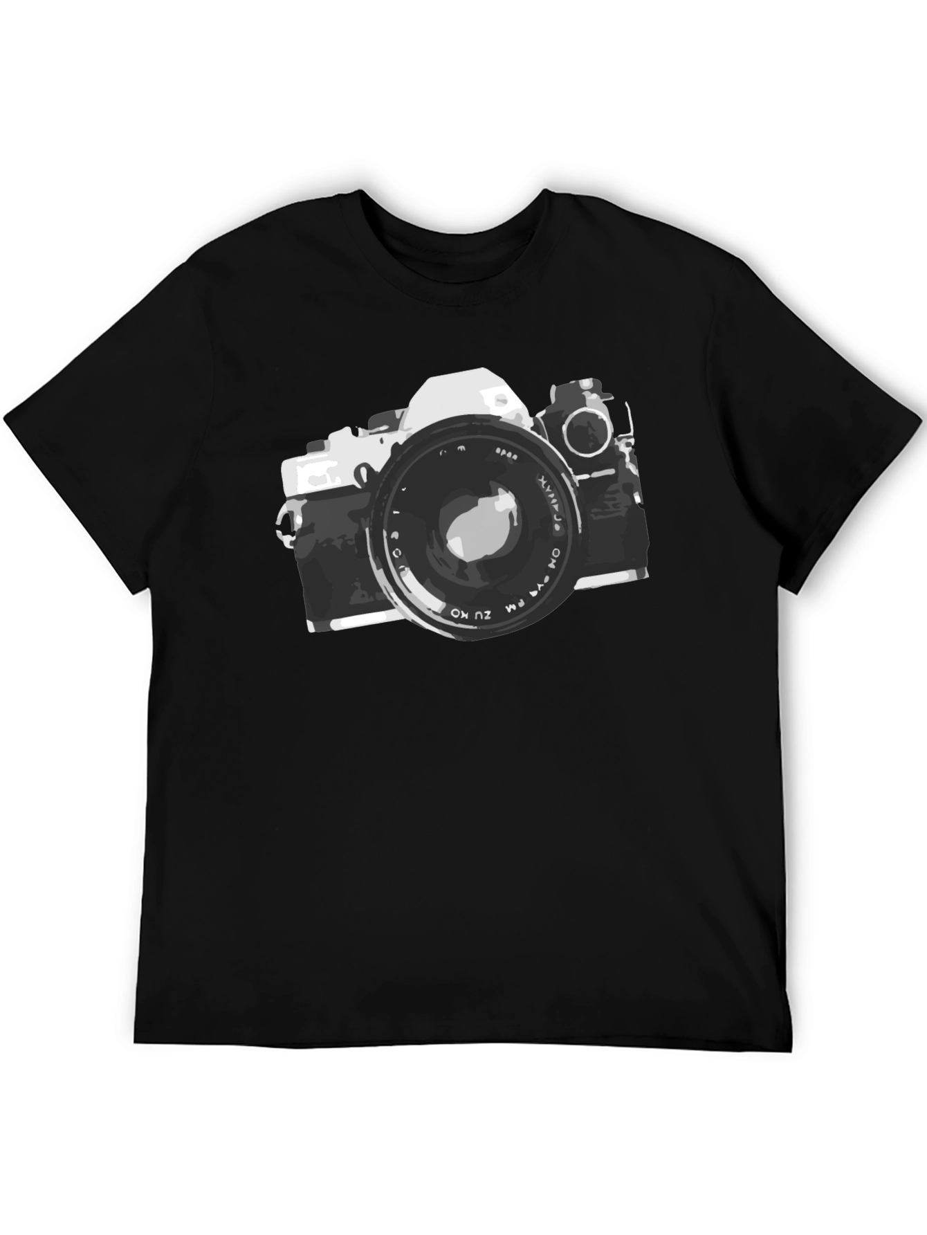Retro Camera Graphic Tee - Classic Photography Style